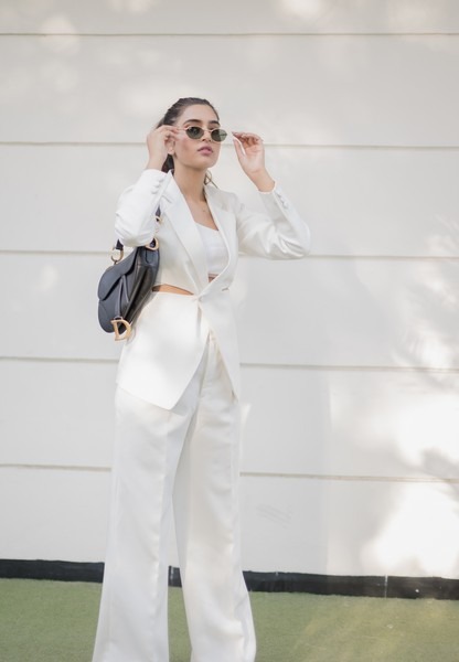 White pants for fall and winter   6 effortless ways to wear them  La  Koketa