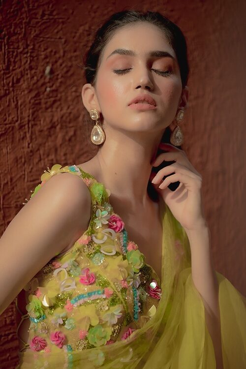 mimosa-saree